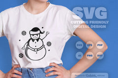 Snowman SVG Bundle for Winter Decor 1 - CraftNest - Digital Crafting and Art