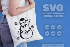 Snowman SVG Bundle for Winter Decor 1 - CraftNest - Digital Crafting and Art