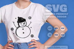 Snowman SVG Bundle: Festive Winter Decor Set - CraftNest - Digital Crafting and Art