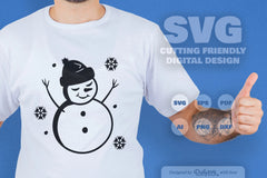 Snowman SVG Bundle: Festive Winter Decor Set - CraftNest - Digital Crafting and Art