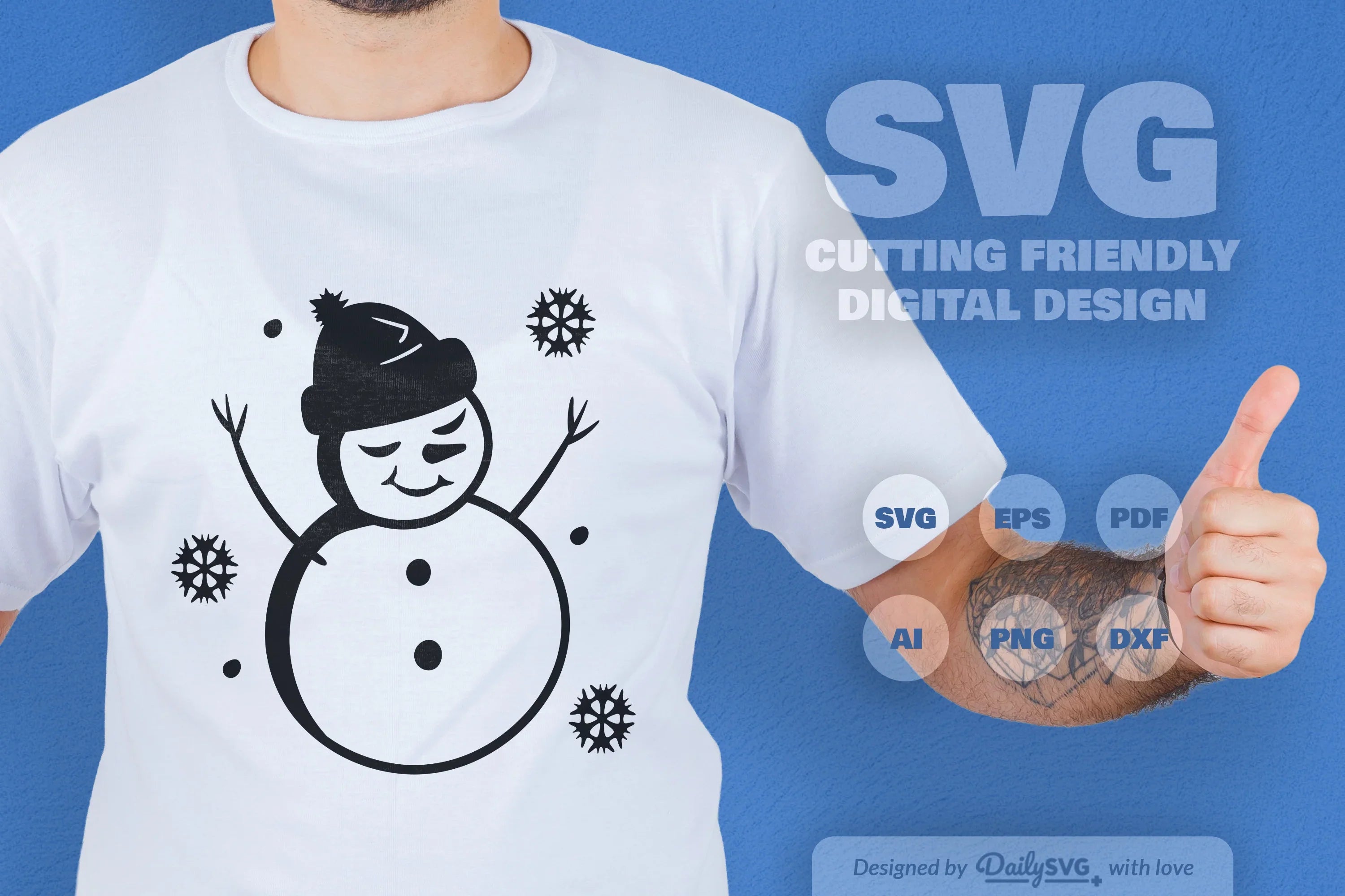 Snowman SVG Bundle: Festive Winter Decor Set - CraftNest - Digital Crafting and Art