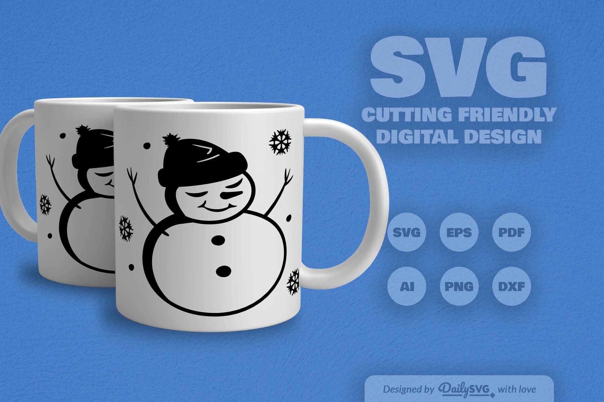 Snowman SVG Bundle: Festive Winter Decor Set - CraftNest - Digital Crafting and Art