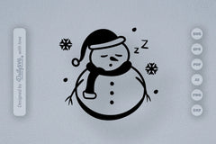 Snowman SVG Bundle for Winter Crafts - CraftNest - Digital Crafting and Art