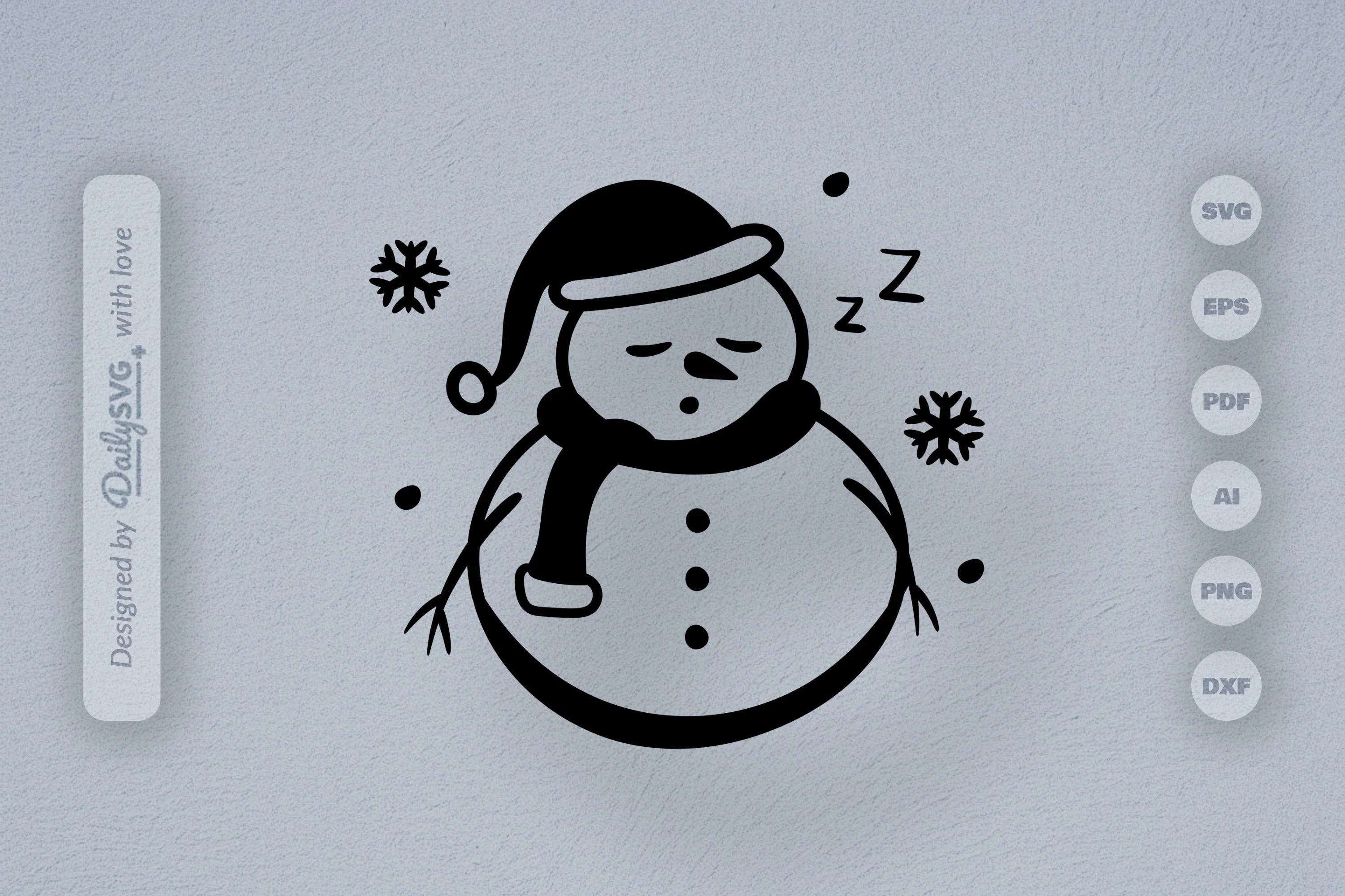 Snowman SVG Bundle for Winter Crafts - CraftNest - Digital Crafting and Art