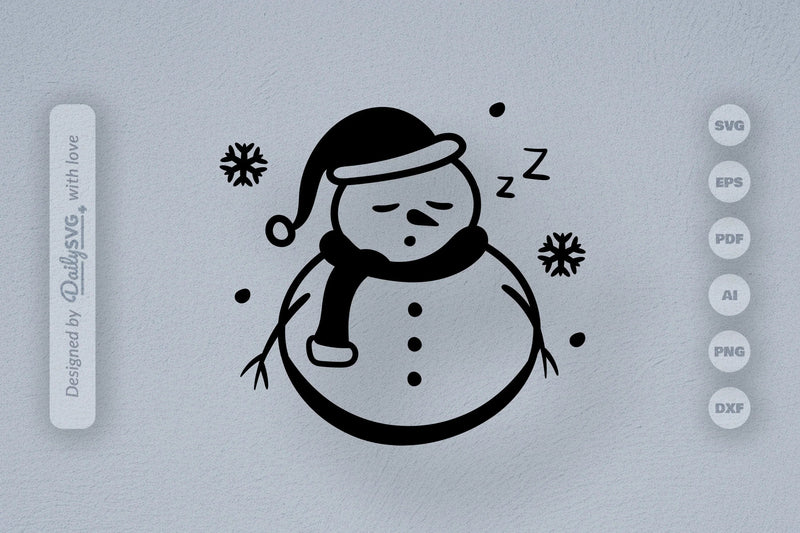 Snowman SVG Bundle for Winter Crafts - CraftNest - Digital Crafting and Art
