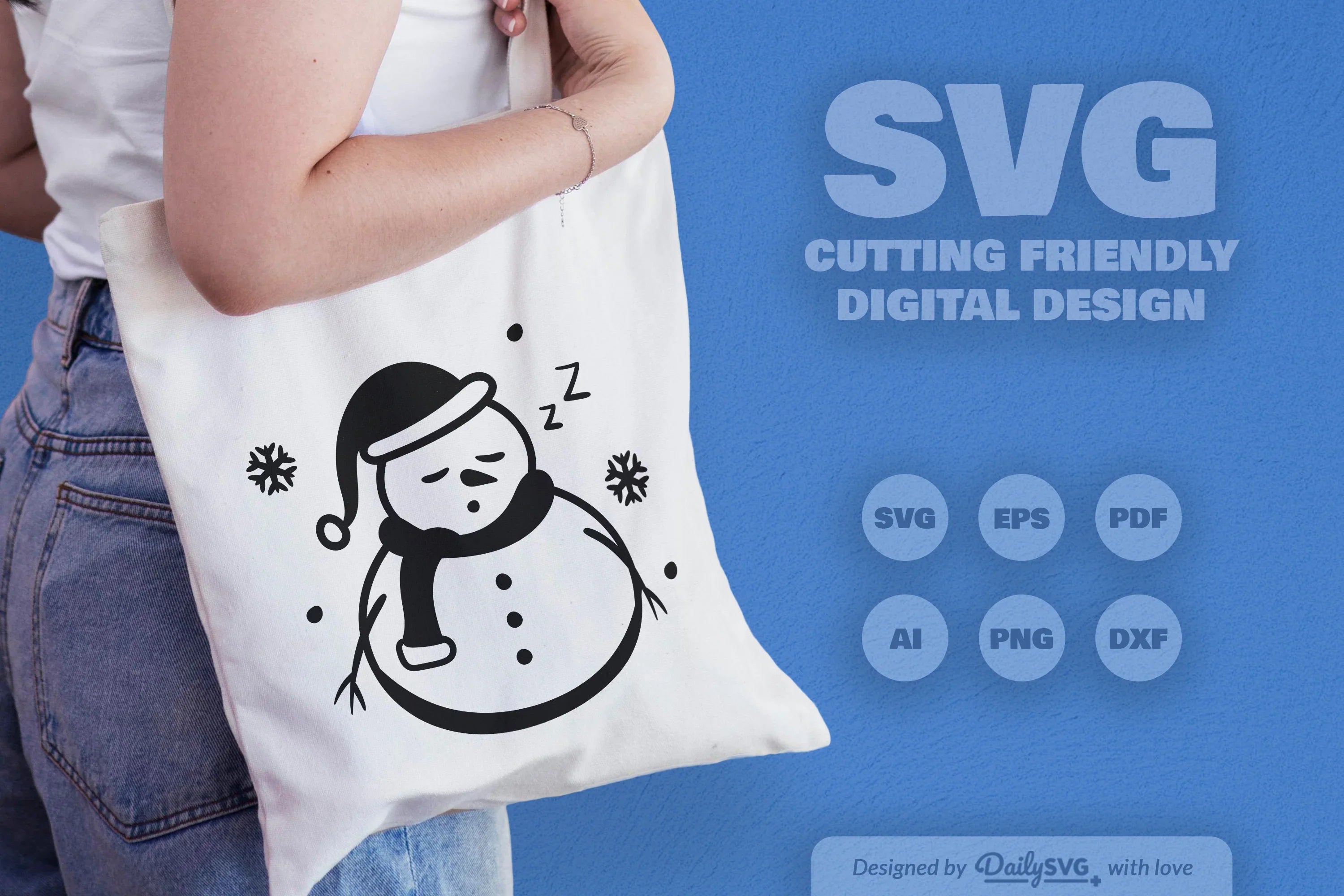 Snowman SVG Bundle for Winter Crafts - CraftNest - Digital Crafting and Art