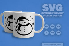 Snowman SVG Bundle for Winter Crafts - CraftNest - Digital Crafting and Art