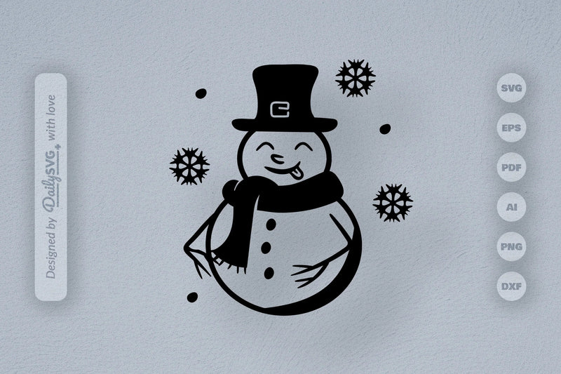 Snowman SVG Bundle for Winter Decor - CraftNest - Digital Crafting and Art