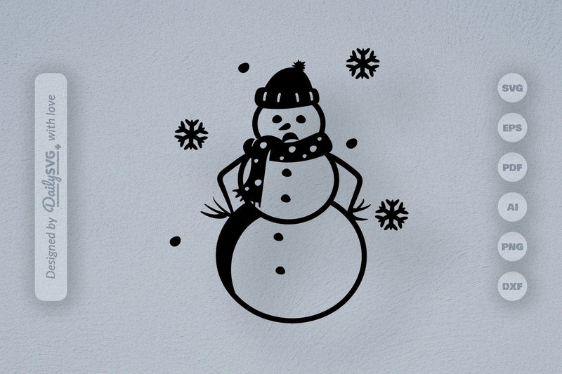 Snowman SVG Bundle for Winter Fun 2 - CraftNest - Digital Crafting and Art