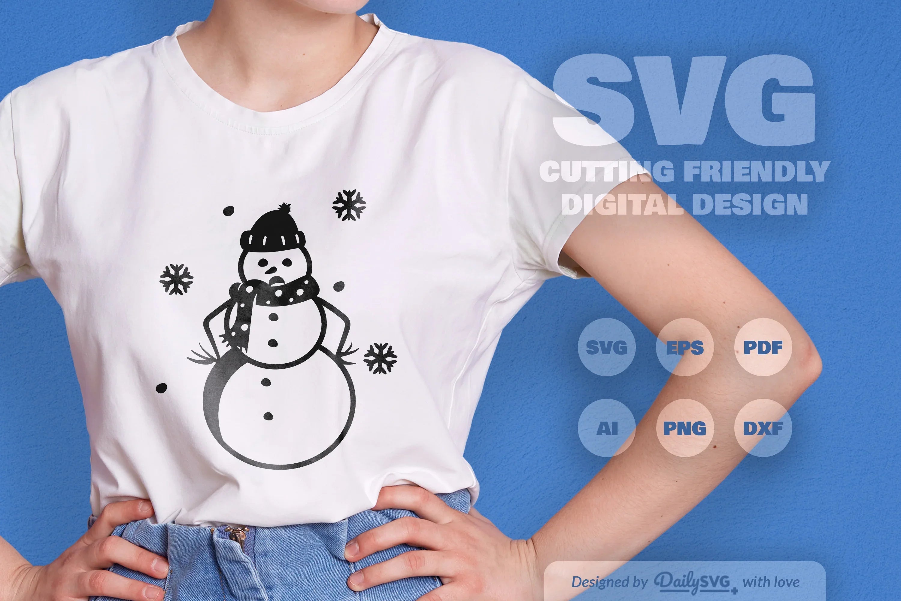 Snowman SVG Bundle for Winter Fun 2 - CraftNest - Digital Crafting and Art