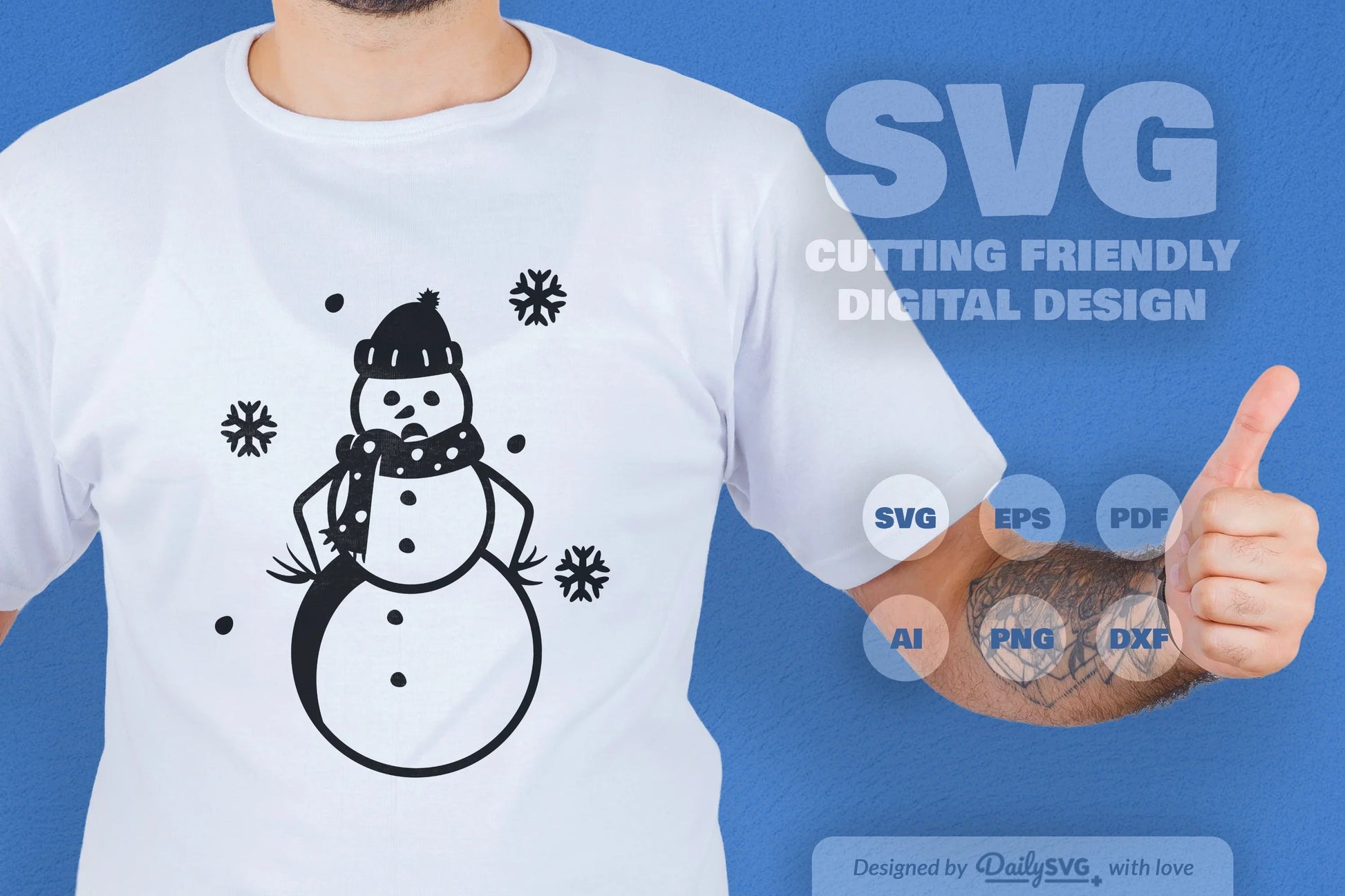 Snowman SVG Bundle for Winter Fun 2 - CraftNest - Digital Crafting and Art