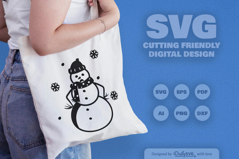 Snowman SVG Bundle for Winter Fun 2 - CraftNest - Digital Crafting and Art