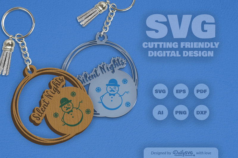 Snowman Winter Quote SVG Bundle 5 - CraftNest - Digital Crafting and Art