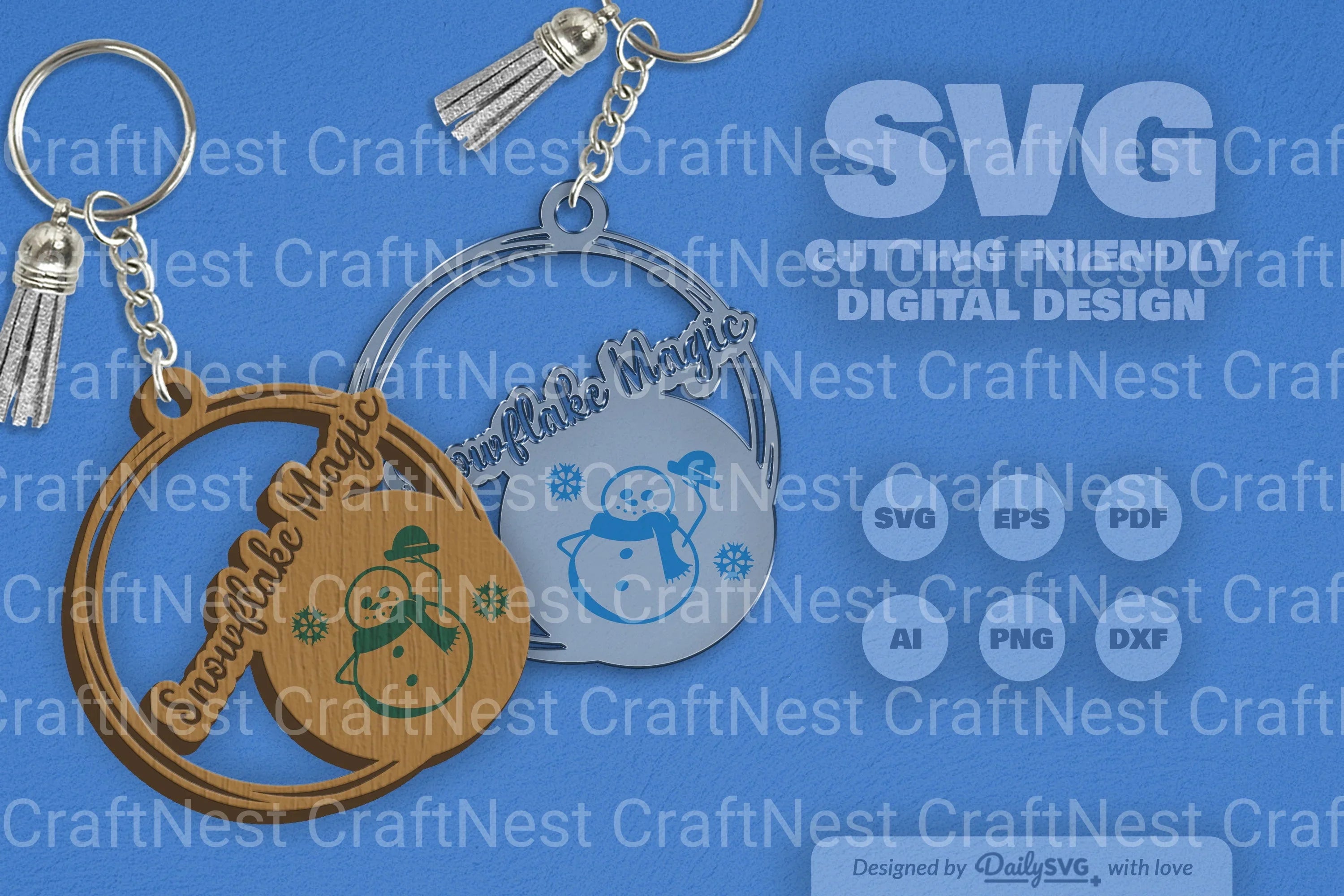 Snowman Winter Quote SVG Bundle SVGs