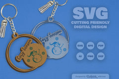 Snowman Winter Quote Keychain Clipart - CraftNest - Digital Crafting and Art