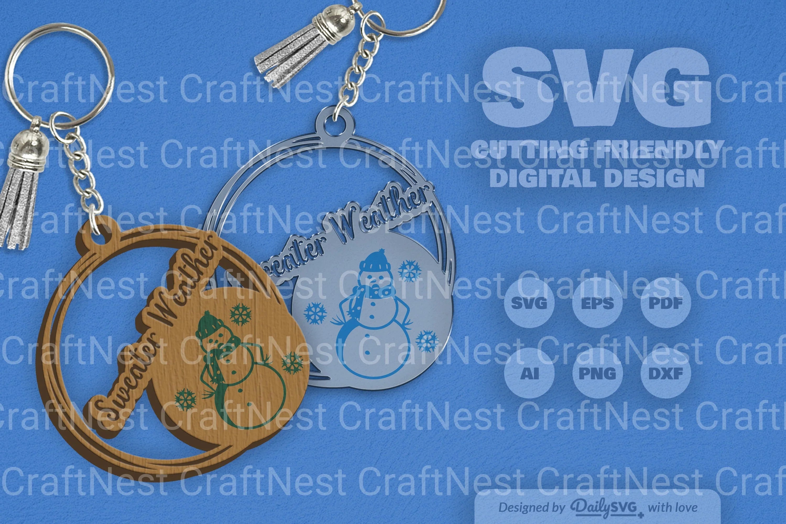 Snowman Winter Quote SVG Bundle