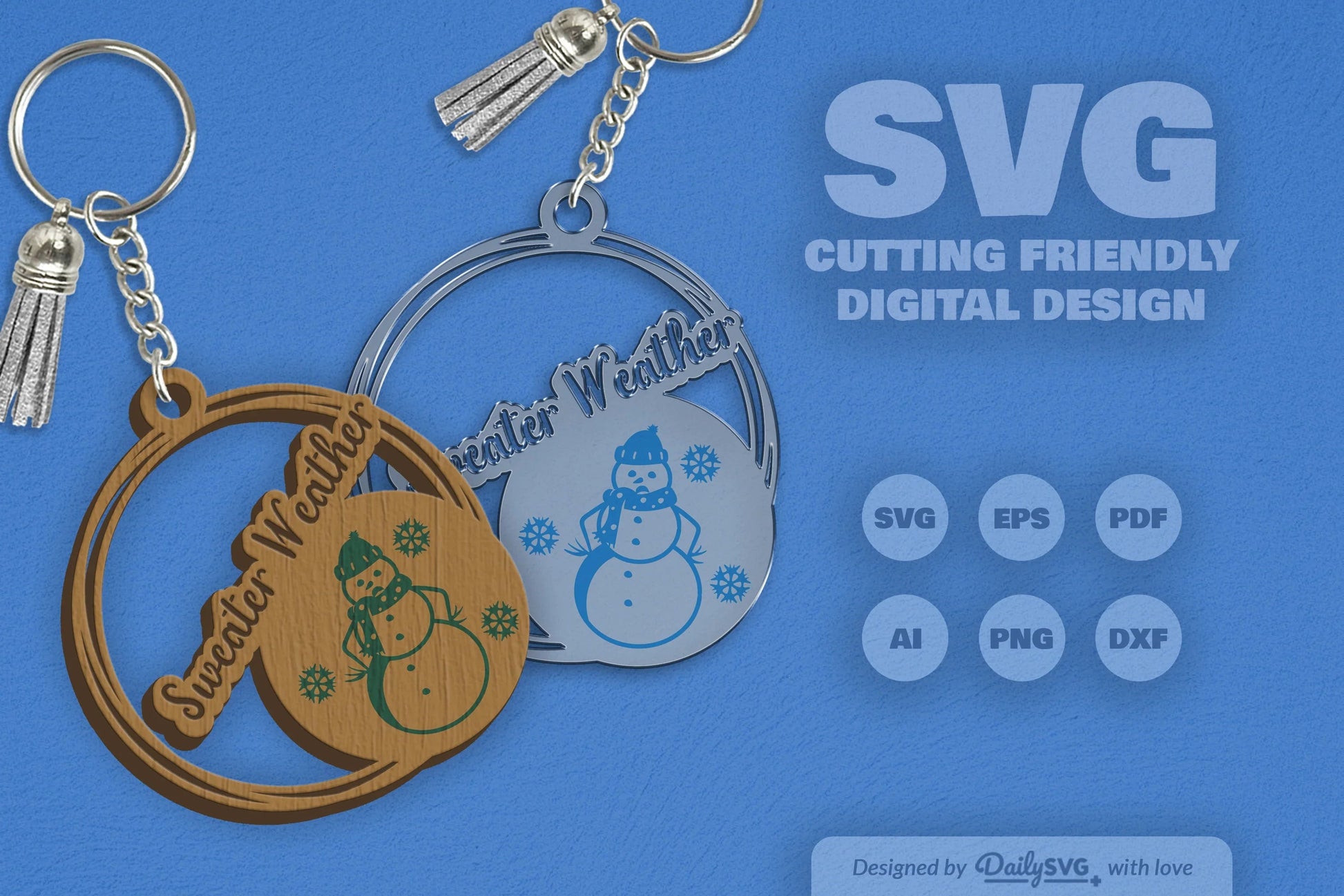 Snowman Winter Quote SVG Bundle 1 - CraftNest - Digital Crafting and Art
