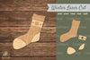 Sock Laser Cut Decoration Clipart Bundle