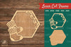 Sock Laser Cut Frame SVG Bundle