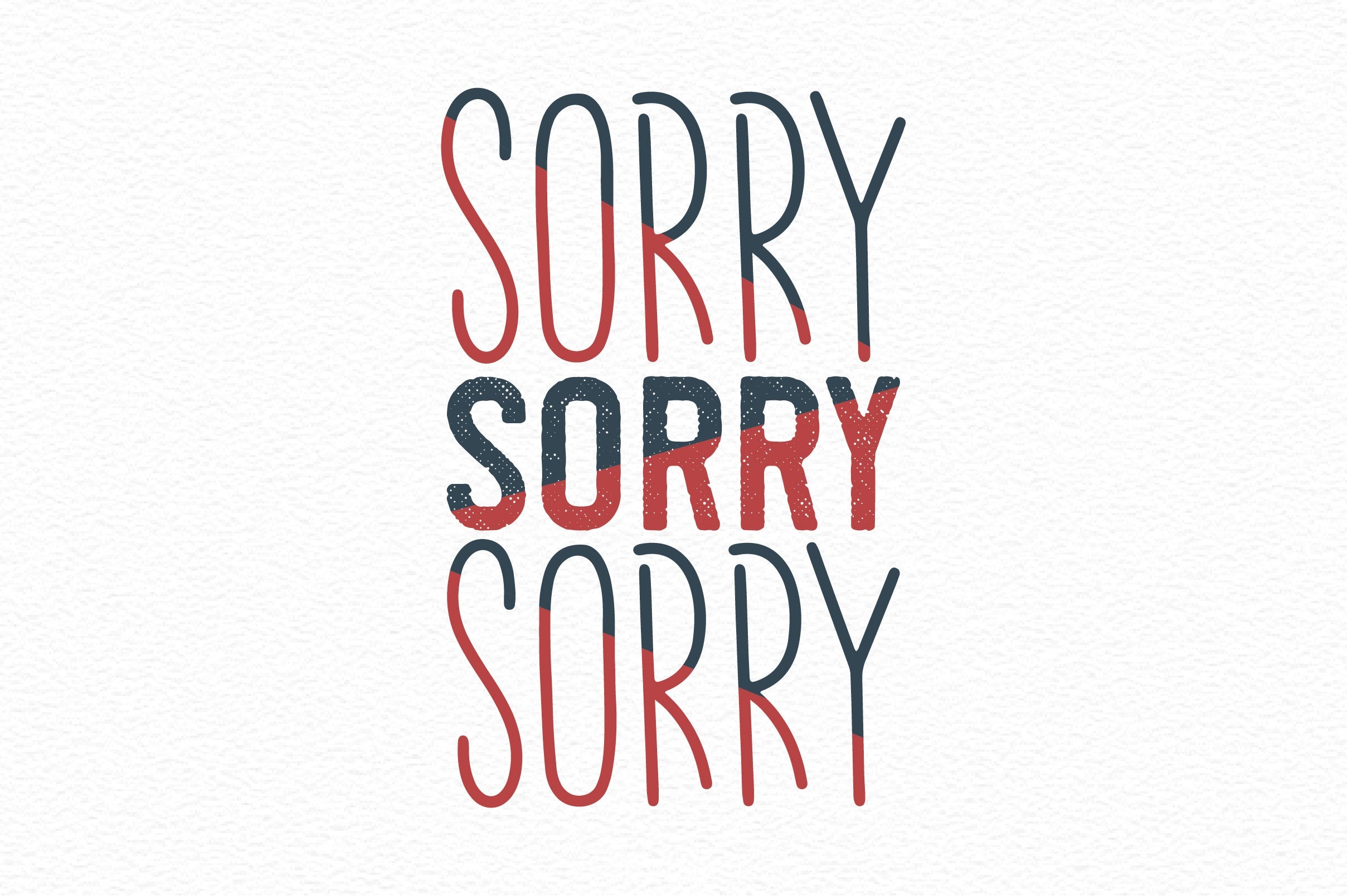 Sorry SVG Bundle