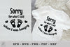 Sorry for What I Said When Hangry - Baby Quotes SVG Bundle
