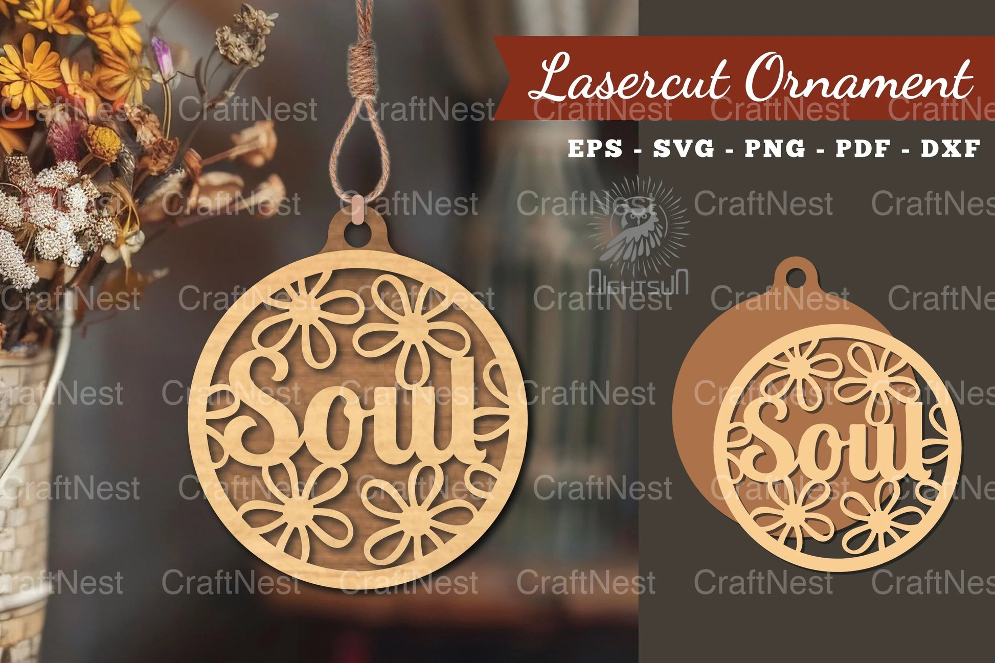 Soul Laser Cut Ornament Clipart Bundle - CraftNest - Digital Crafting and Art