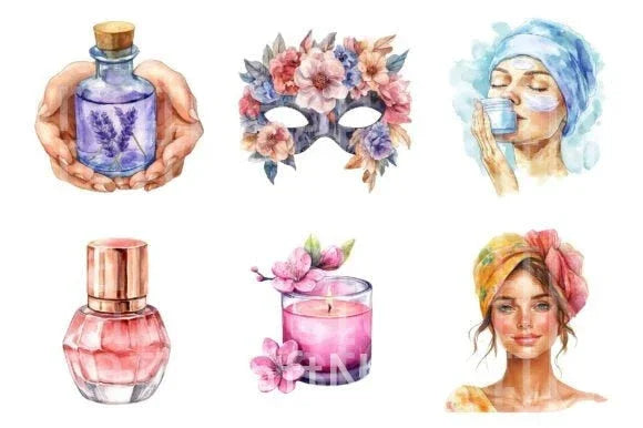 Mother's Day Spa Clipart Bundle - CraftNest - Digital Crafting and Art