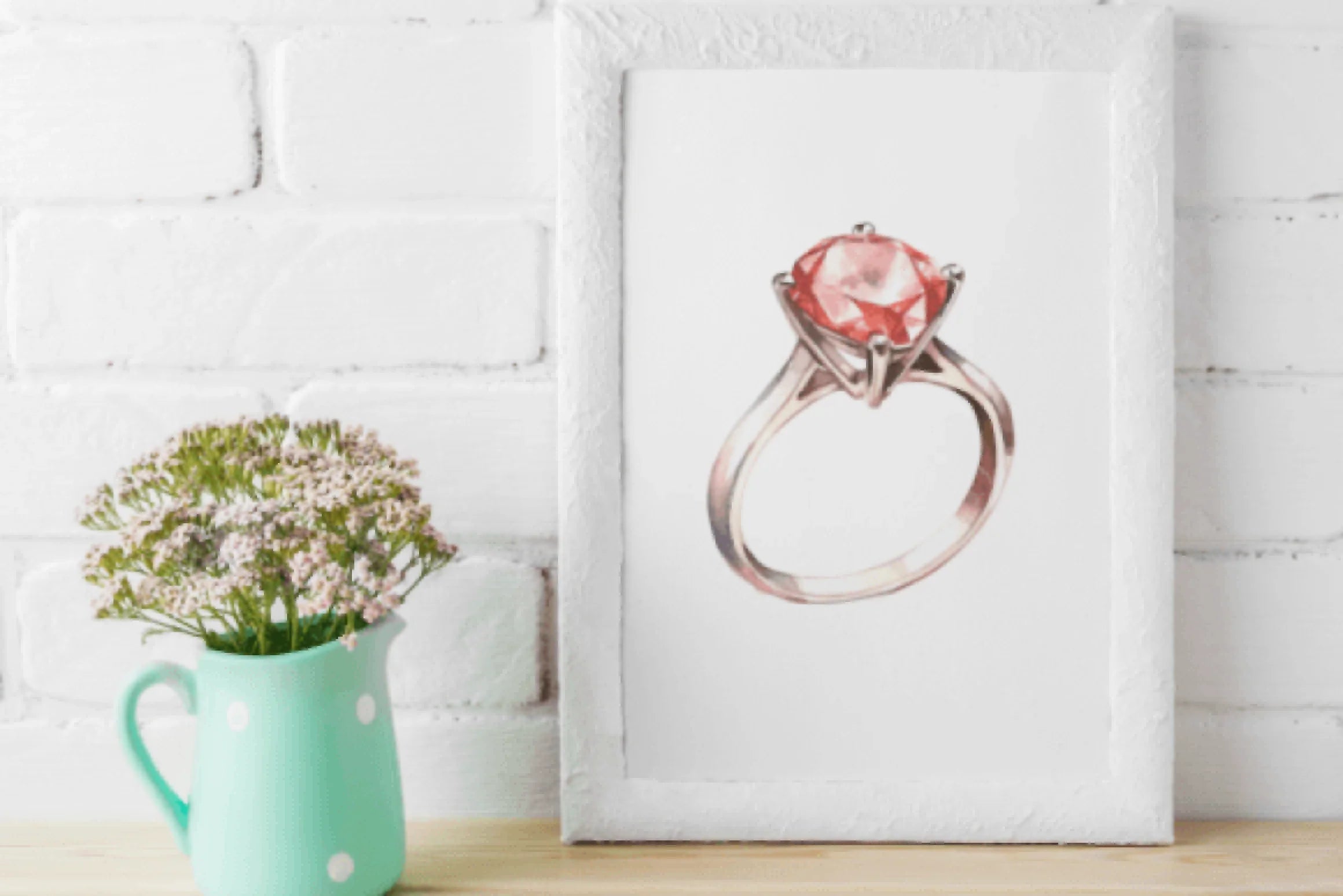 Sparkling Diamond Ring Clipart Bundle - CraftNest - Digital Crafting and Art