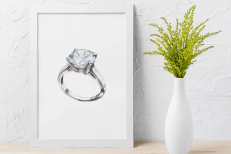Sparkling Diamond Ring Clipart Bundle - CraftNest - Digital Crafting and Art