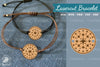 Sparkling Stars Lasercut Bracelet Design