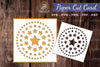 Parkling Stars Papercut Card SVG Bundle