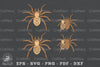 Spider Laser Cut Clipart Bundle