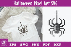 Spider Pixel Art Clipart Bundle - CraftNest - Digital Crafting and Art