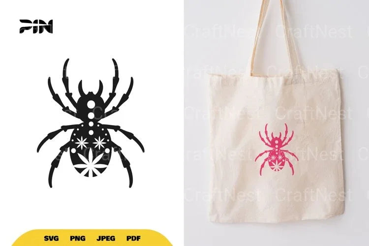 Spider Cut File SVG Bundle - CraftNest - Digital Crafting and Art
