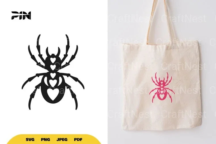 Spider Cut File SVG Bundle - CraftNest - Digital Crafting and Art