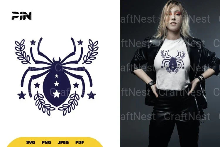 Spider Halloween SVG Bundle - CraftNest - Digital Crafting and Art