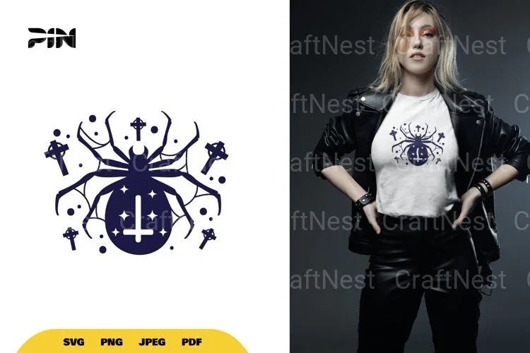 Spider Halloween SVG Bundle - CraftNest - Digital Crafting and Art