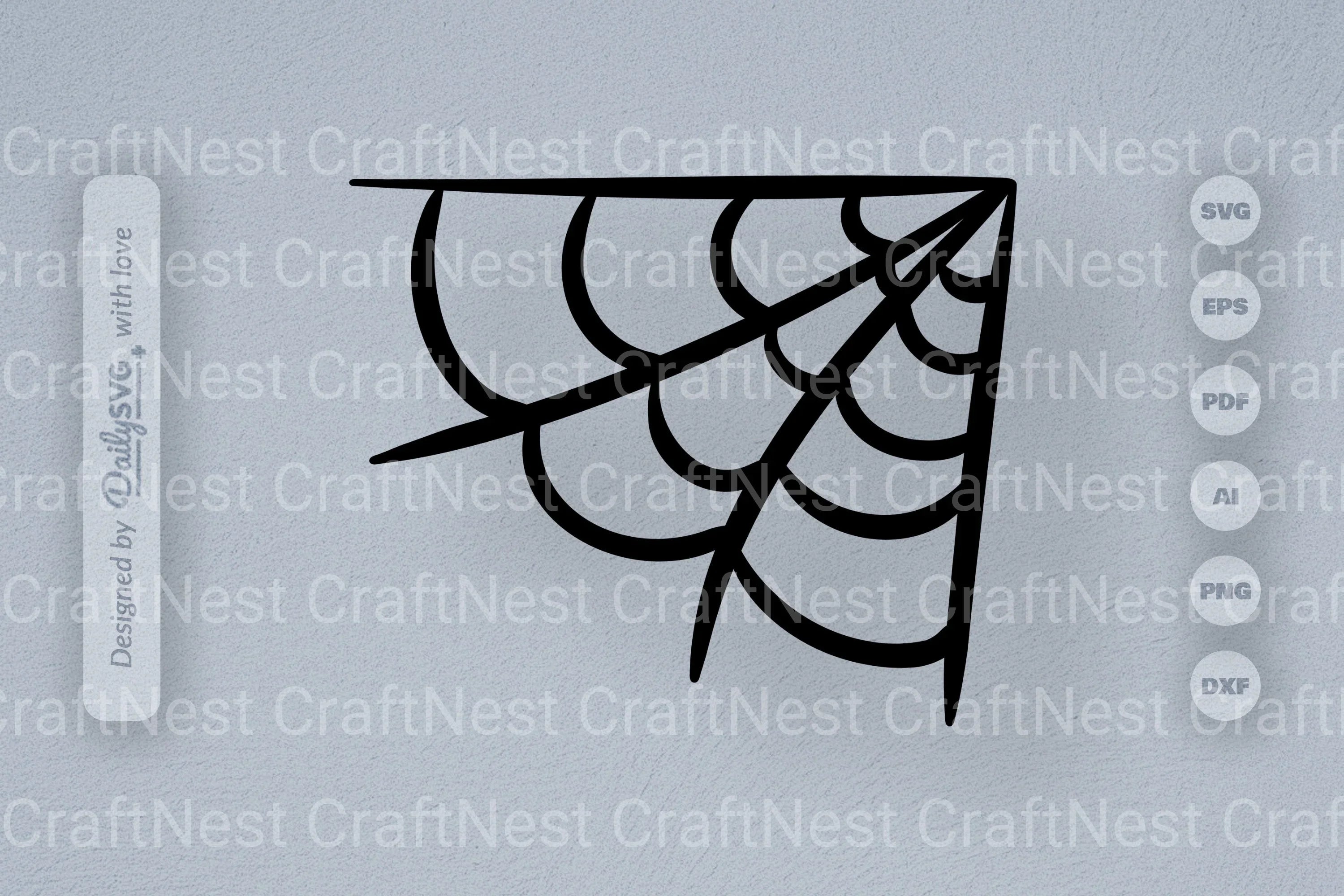 Spider Web SVG Bundle for Halloween Decor