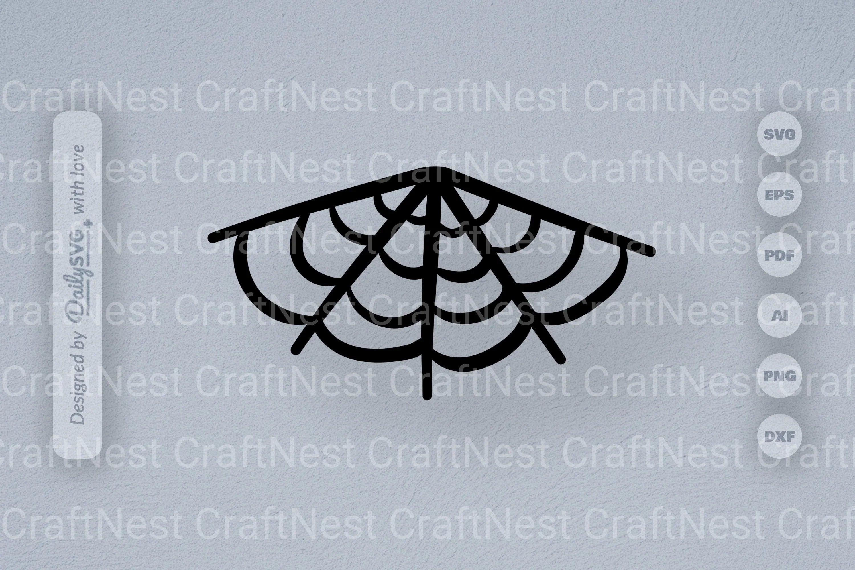 Spider Web SVG Bundle for Halloween Decor