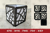 Spider Webs Lantern Papercut SVG Bundle
