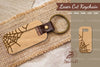 Spider Webs Laser Cut Keychain Design Bundle