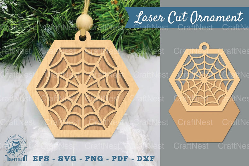 Spider Webs Laser Cut Ornament Clipart Bundle - CraftNest - Digital Crafting and Art
