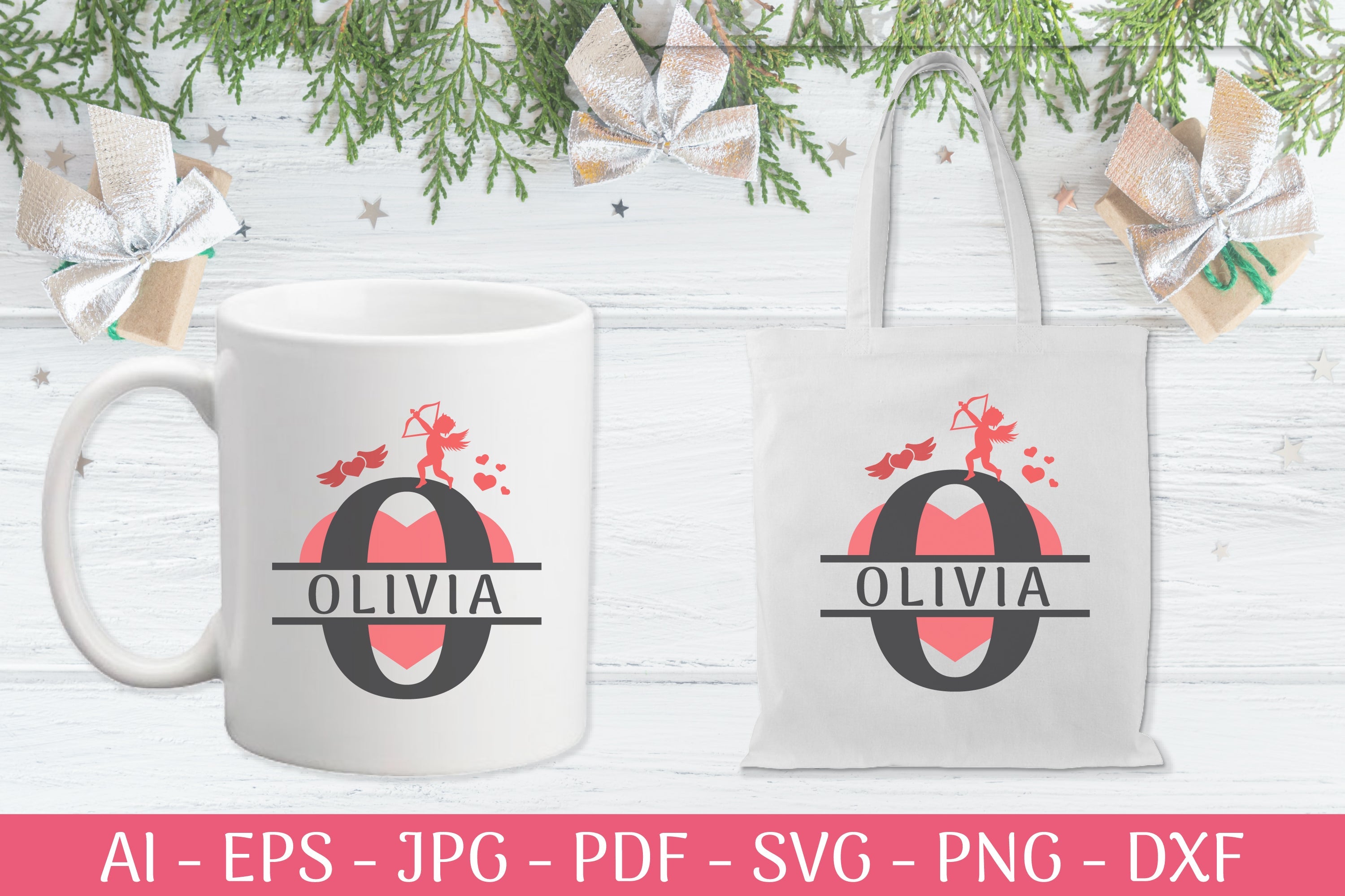 Split Alphabet Valentine SVG Bundle - CraftNest - Digital Crafting and Art