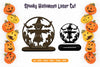 Spooky Halloween Laser Cut Stand SVG Bundle