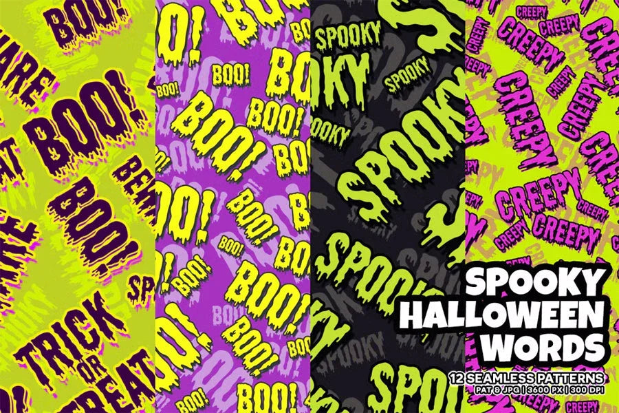 Spooky Halloween Words