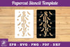 Spooky Papercut Stencil Clipart Bundle