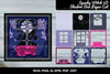 Spooky Witch 3D Shadow Box Cut SVG Bundle - Clipart Bundle