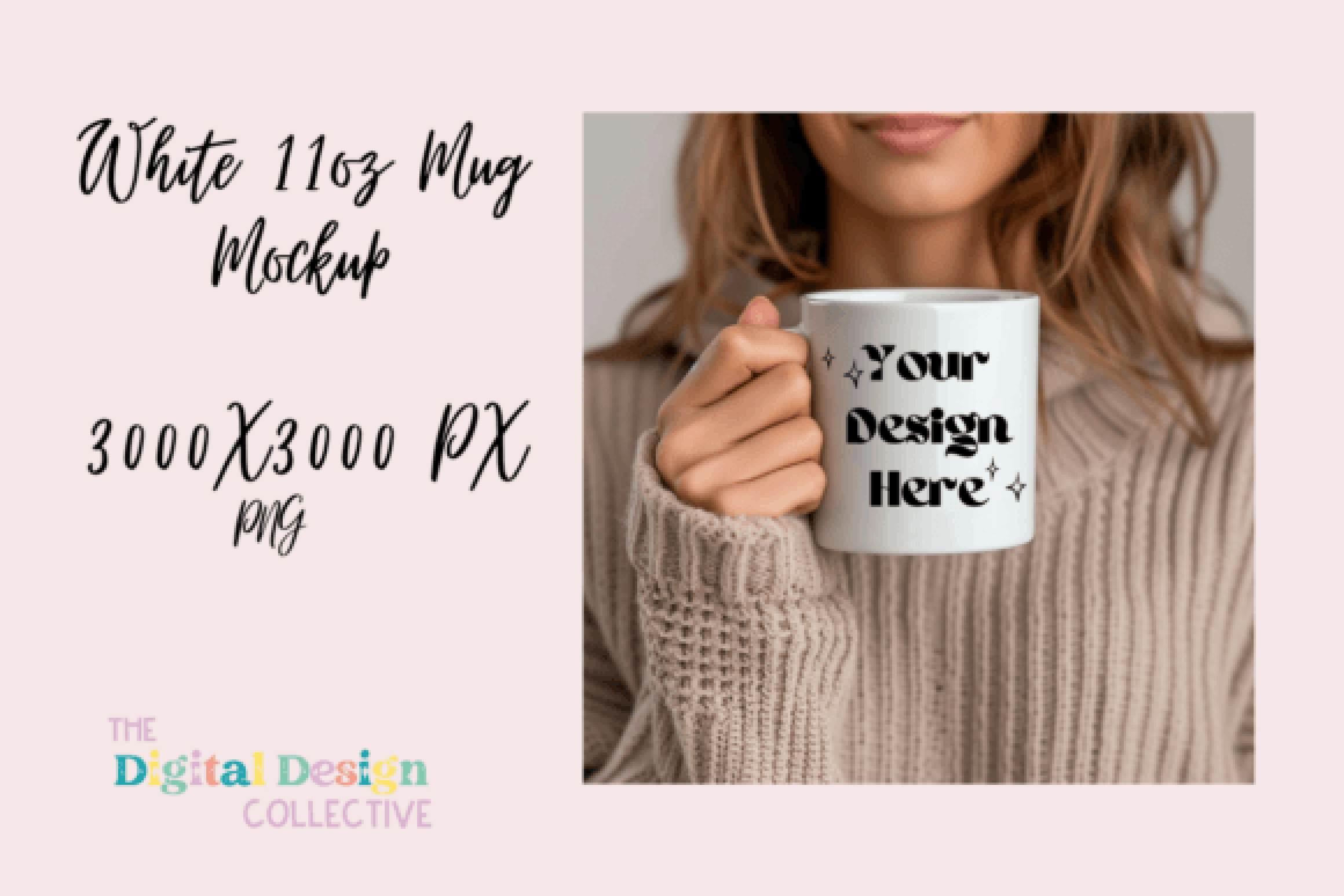 White Coffee Mug Mockup