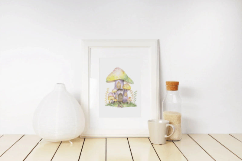 Charming Spring Mushroom Houses Clipart Bundle - CraftNest - Digital Crafting and Art