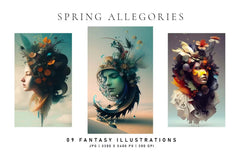 Spring Allegories - Fantasy - CraftNest - Digital Crafting and Art